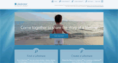 Desktop Screenshot of lifesharer.com